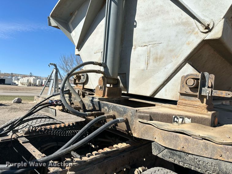 image for item DT7133 1998 Smith Co. side dump trailer