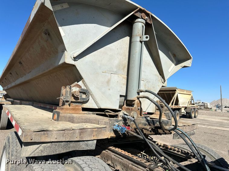 image for item DT7133 1998 Smith Co. side dump trailer