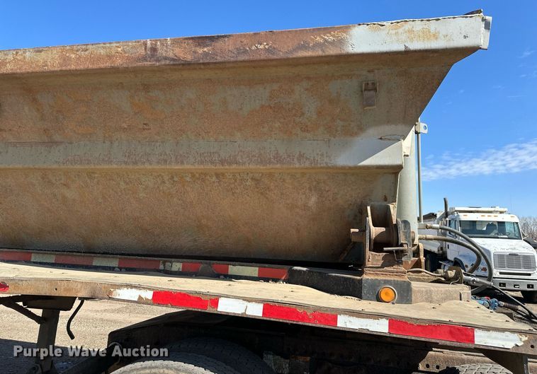 image for item DT7133 1998 Smith Co. side dump trailer