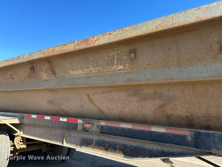 image for item DT7133 1998 Smith Co. side dump trailer