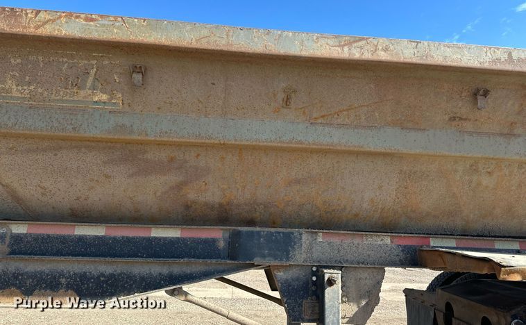 image for item DT7133 1998 Smith Co. side dump trailer