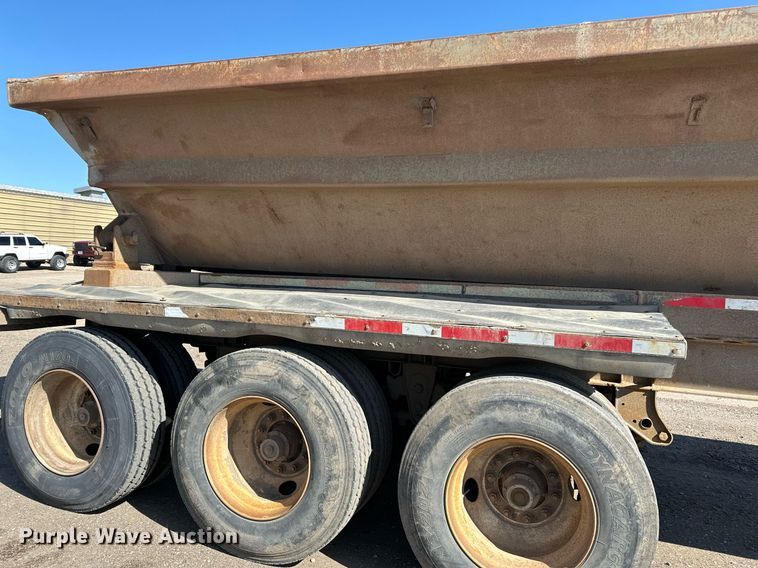 image for item DT7133 1998 Smith Co. side dump trailer