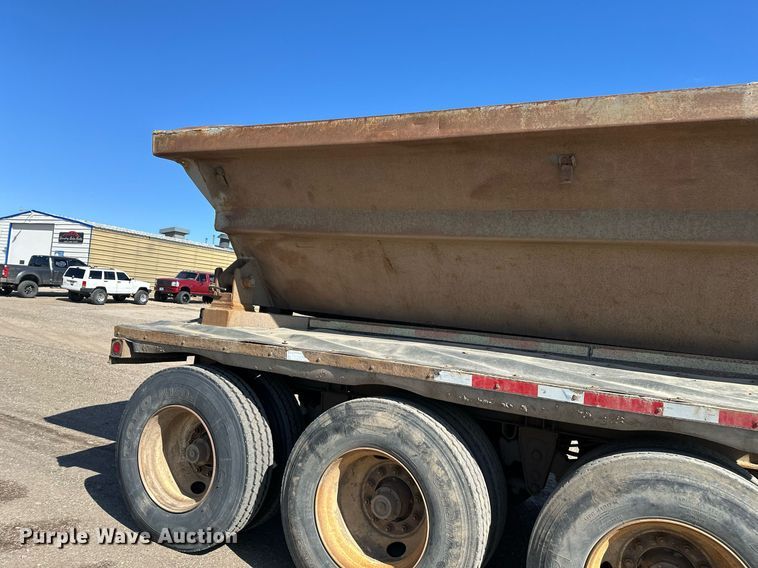 image for item DT7133 1998 Smith Co. side dump trailer