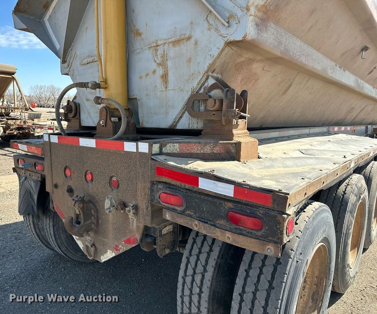 image for item DT7133 1998 Smith Co. side dump trailer