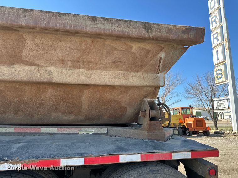 image for item DT7133 1998 Smith Co. side dump trailer