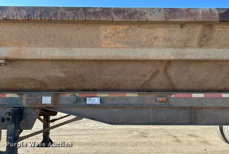 image for item DT7133 1998 Smith Co. side dump trailer