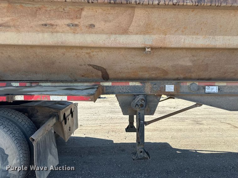 image for item DT7133 1998 Smith Co. side dump trailer