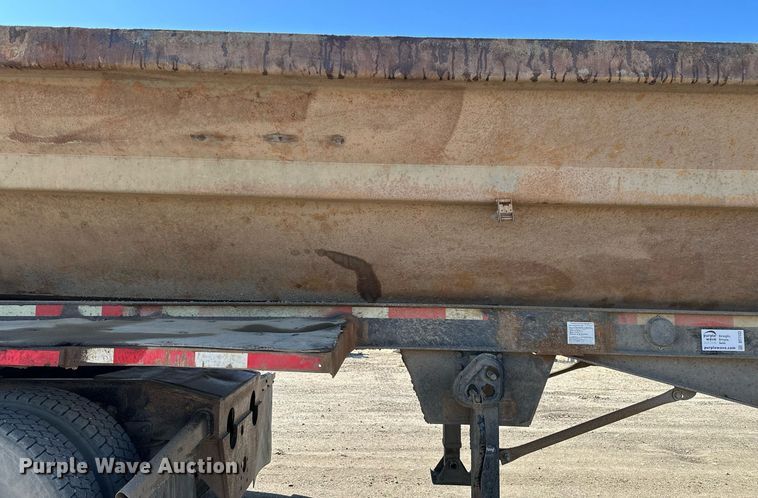 image for item DT7133 1998 Smith Co. side dump trailer