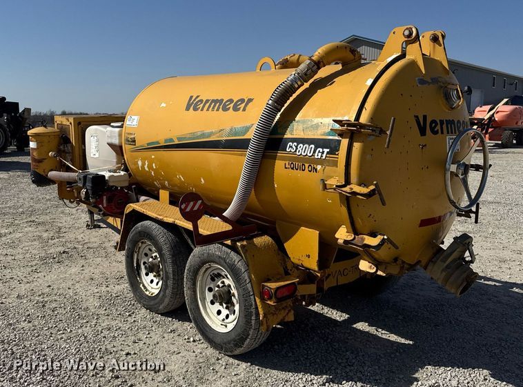 image for item DU3370 Vermeer CS800GT vacuum excavator