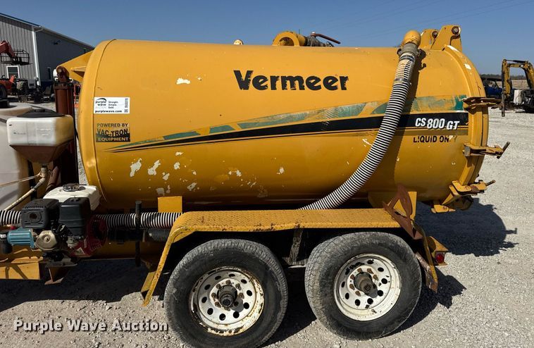 image for item DU3370 Vermeer CS800GT vacuum excavator