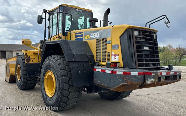 image for item DU3448 2012 Komatsu WA480-6 wheel loader