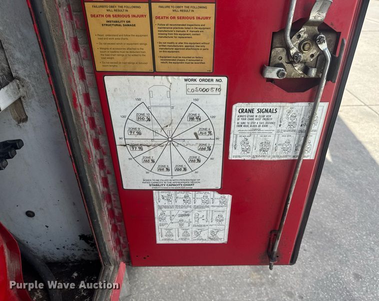 image for item DU3449 2008 Ford F750 Super Duty XLT utility / service truck