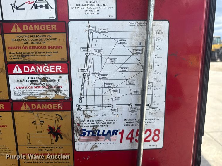 image for item DU3449 2008 Ford F750 Super Duty XLT utility / service truck