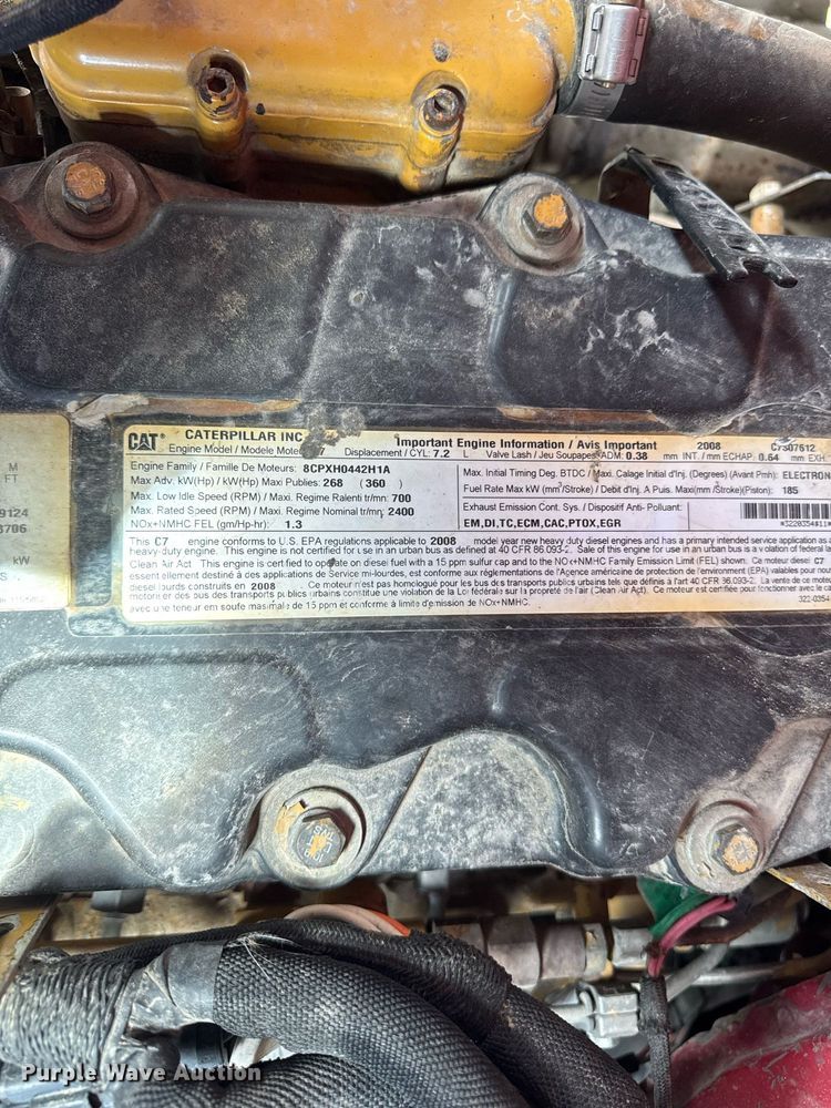 image for item DU3449 2008 Ford F750 Super Duty XLT utility / service truck