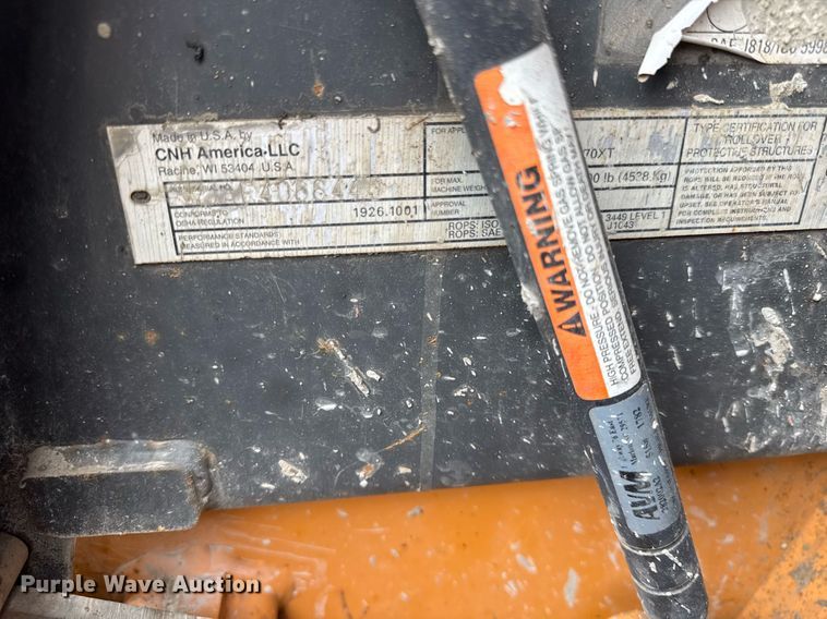 image for item DU3460 2004 Case 40XT skid steer loader