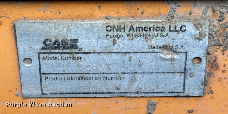image for item DU3460 2004 Case 40XT skid steer loader