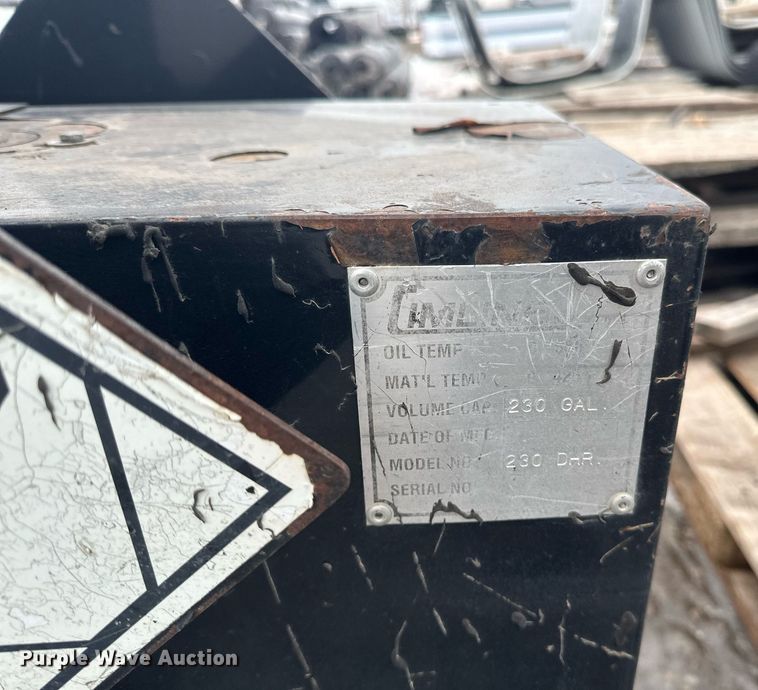 image for item DV0604 2013 Cimline 230 Magma  melter applicator