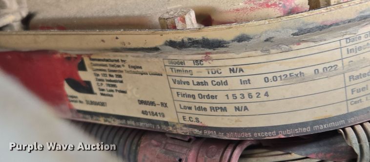 image for item DV1829 2011 Freightliner M2 water truck