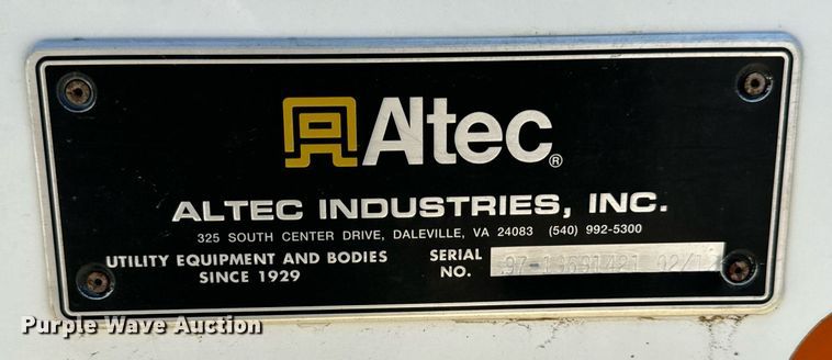 image for item DV1926 2012 Kenworth digger derrick truck