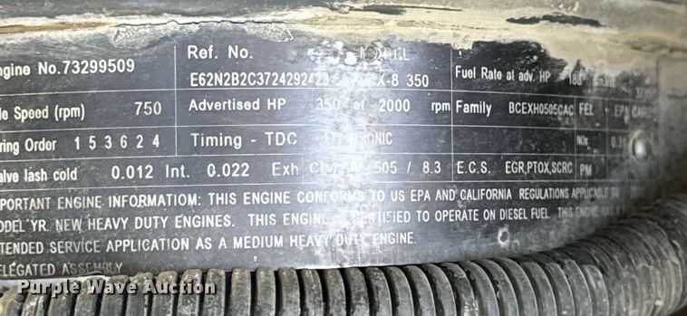 image for item DV1926 2012 Kenworth digger derrick truck