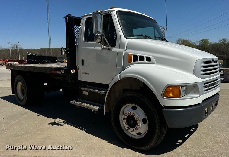image for item DV1927 2002 Sterling Acterra dump flatbed truck