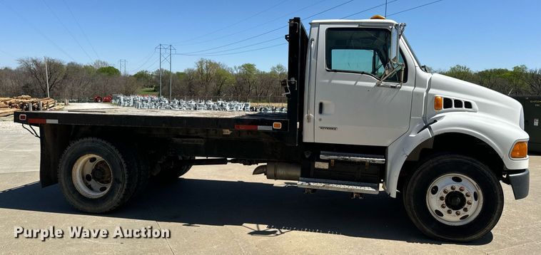 image for item DV1927 2002 Sterling Acterra dump flatbed truck
