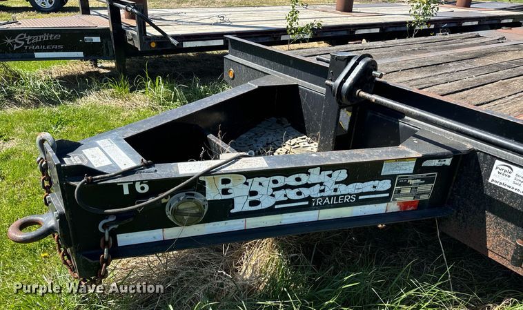 image for item DV1930 2007 Brooks Brothers OW-E equipment trailer