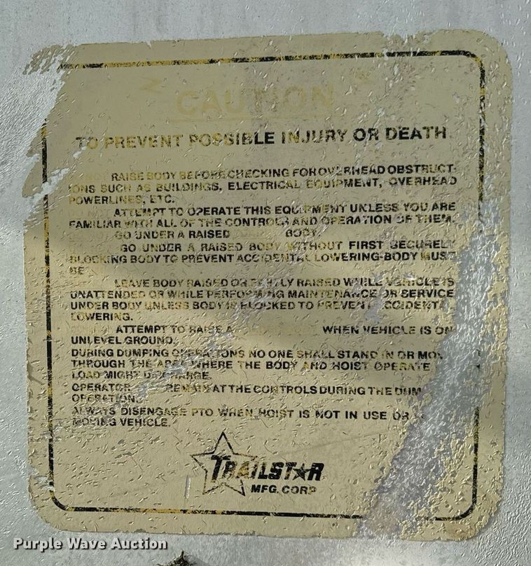 image for item DV1992 1998 Mack CL700 dump truck