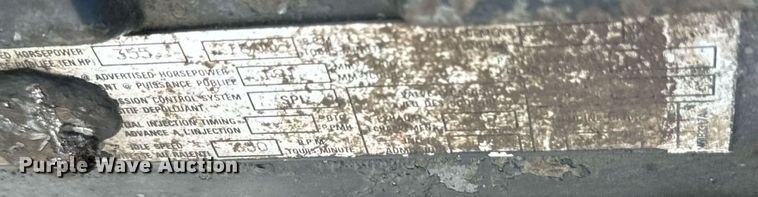 image for item DV1992 1998 Mack CL700 dump truck