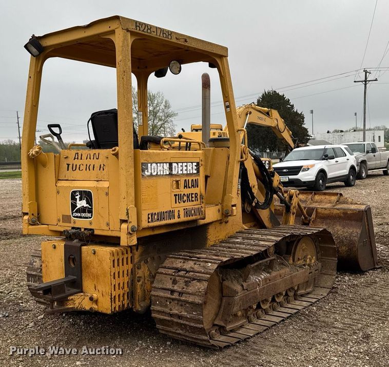 image for item DV2523 1995 John Deere 455G track loader