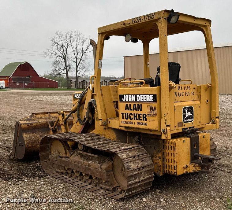 image for item DV2523 1995 John Deere 455G track loader