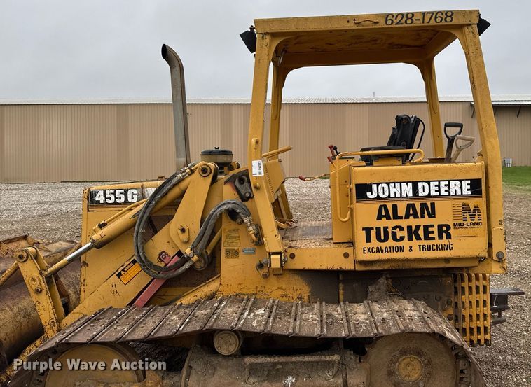 image for item DV2523 1995 John Deere 455G track loader