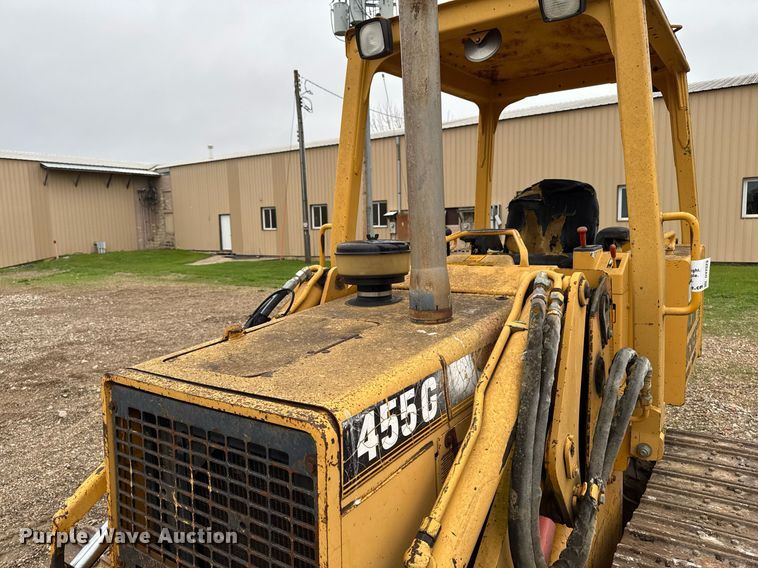 image for item DV2523 1995 John Deere 455G track loader