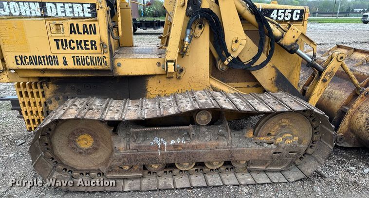 image for item DV2523 1995 John Deere 455G track loader