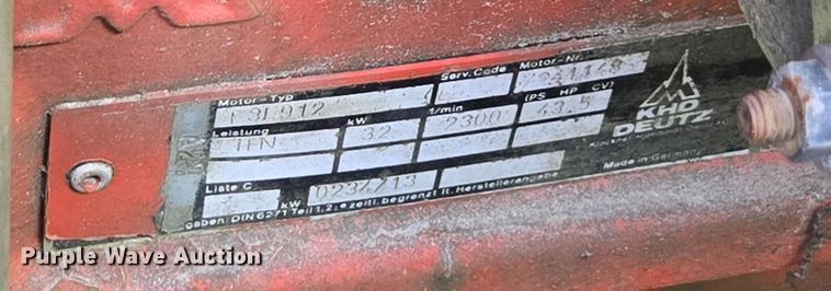 image for item DW1930 American Auger horizontal boring unit