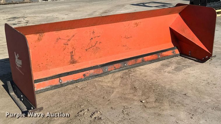 image for item DX8965 Extreme Pushers skid steer snow pusher