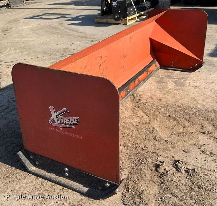 image for item DX8965 Extreme Pushers skid steer snow pusher