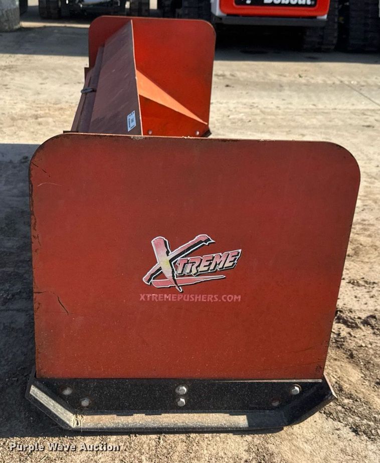 image for item DX8965 Extreme Pushers skid steer snow pusher
