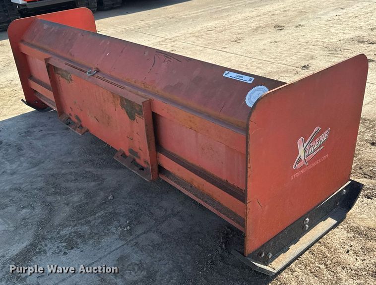image for item DX8965 Extreme Pushers skid steer snow pusher