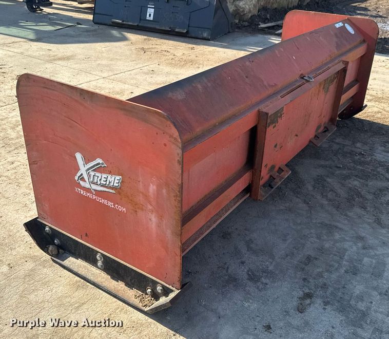 image for item DX8965 Extreme Pushers skid steer snow pusher