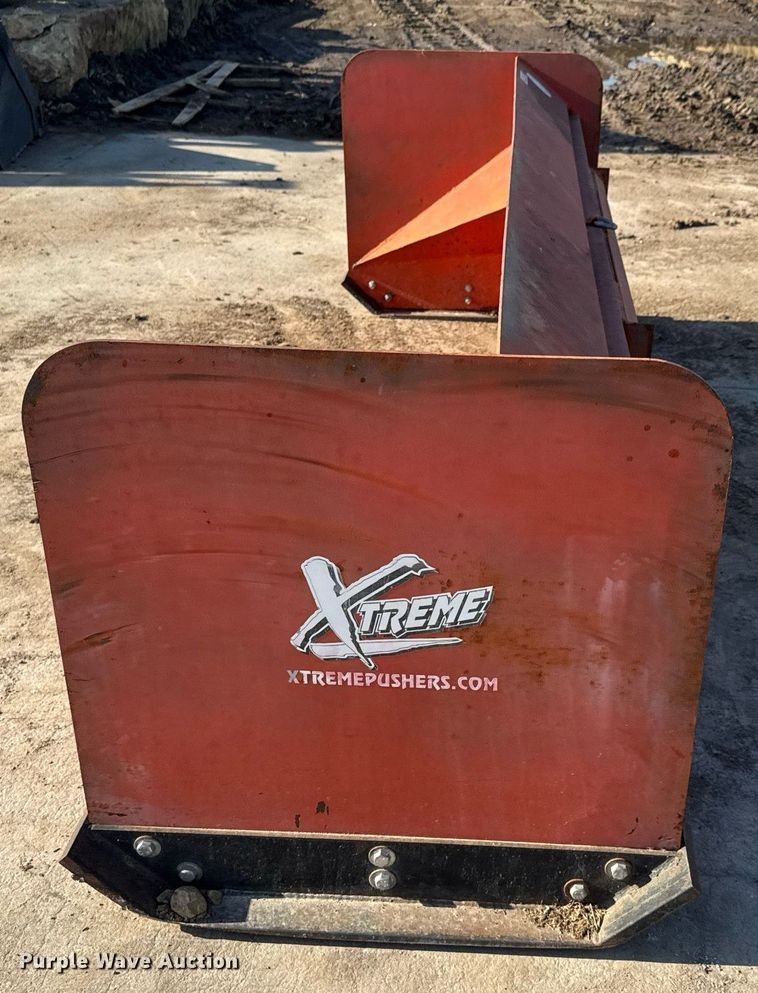 image for item DX8965 Extreme Pushers skid steer snow pusher