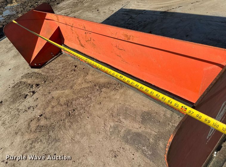 image for item DX8965 Extreme Pushers skid steer snow pusher