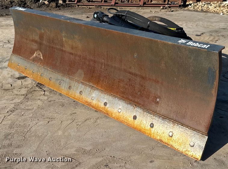 image for item DX8966 2021 Bobcat 96 Dozer skid steer snow plow