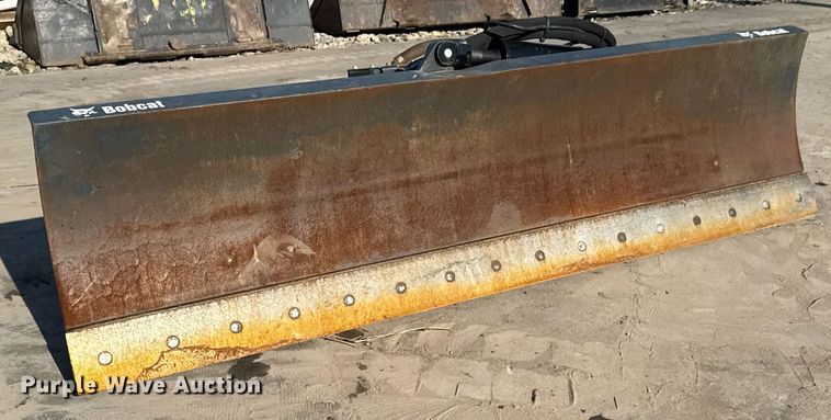 image for item DX8966 2021 Bobcat 96 Dozer skid steer snow plow
