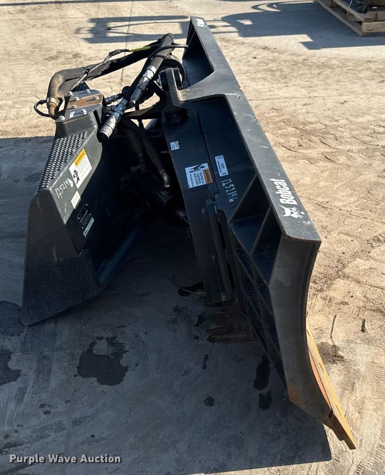 image for item DX8966 2021 Bobcat 96 Dozer skid steer snow plow