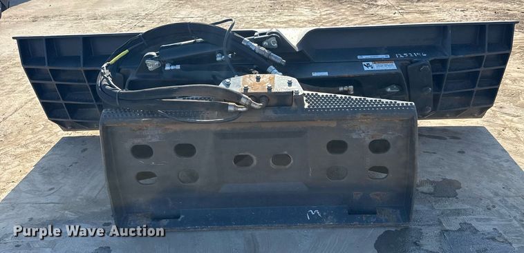 image for item DX8966 2021 Bobcat 96 Dozer skid steer snow plow