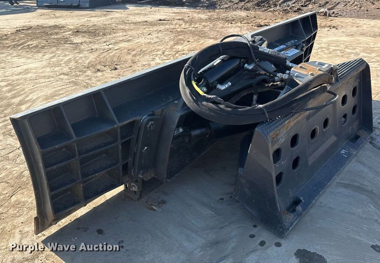 image for item DX8966 2021 Bobcat 96 Dozer skid steer snow plow
