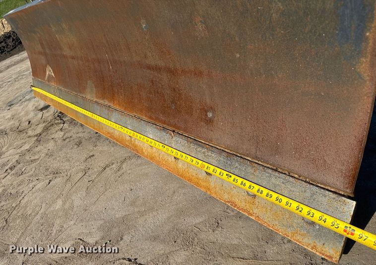 image for item DX8966 2021 Bobcat 96 Dozer skid steer snow plow