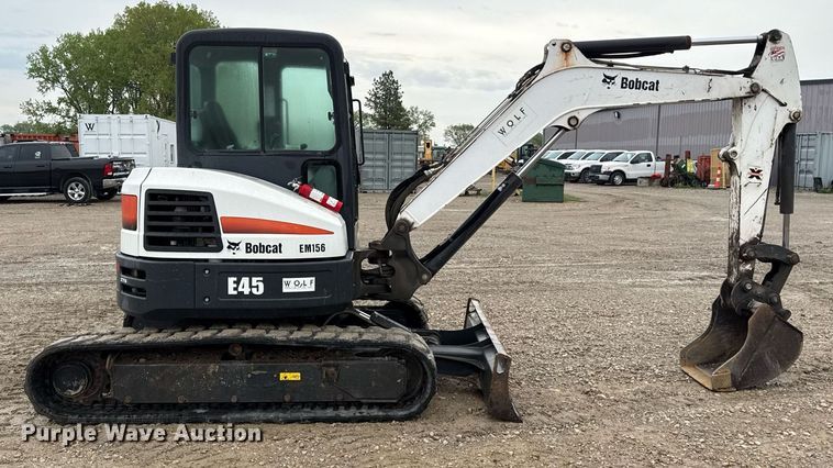 image for item DY8027 2015 Bobcat E45 mini excavator