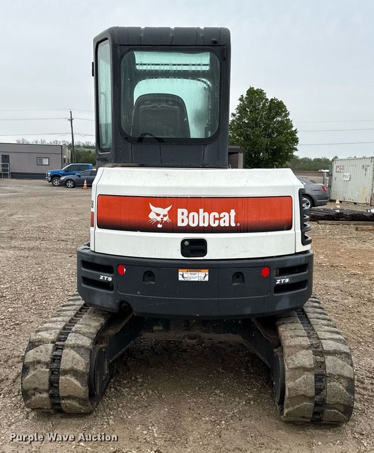 image for item DY8027 2015 Bobcat E45 mini excavator